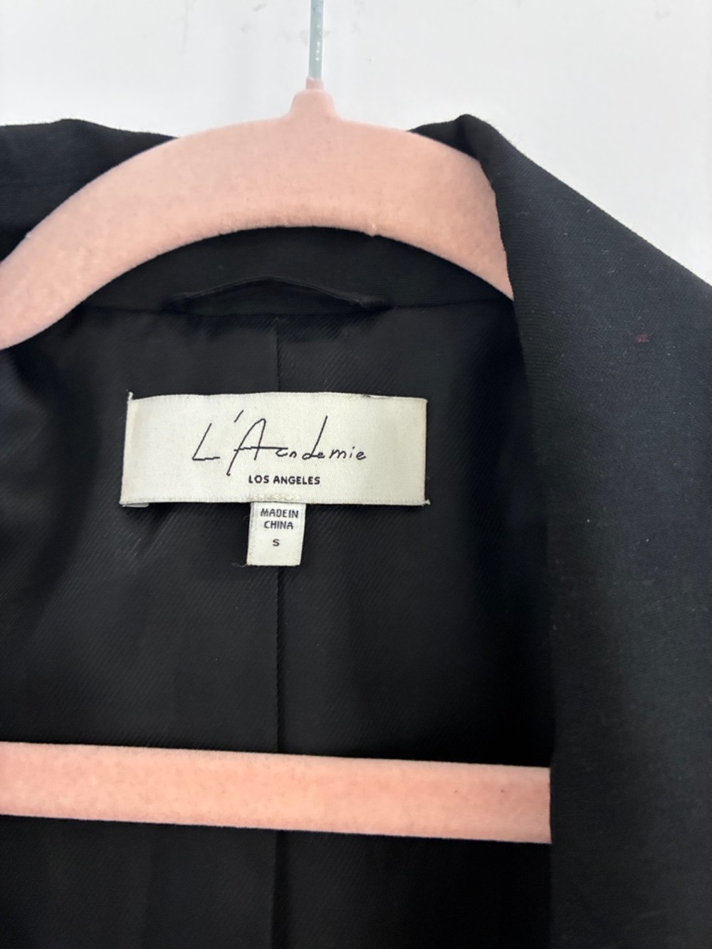 L’ACADEMIE BLAZER WITH SHOULDER PADS - Picture 3 of 4